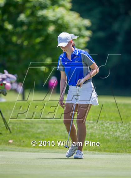 Thumbnail 2 in NYSPHSAA Girls Golf Championship (Final Round) photogallery.