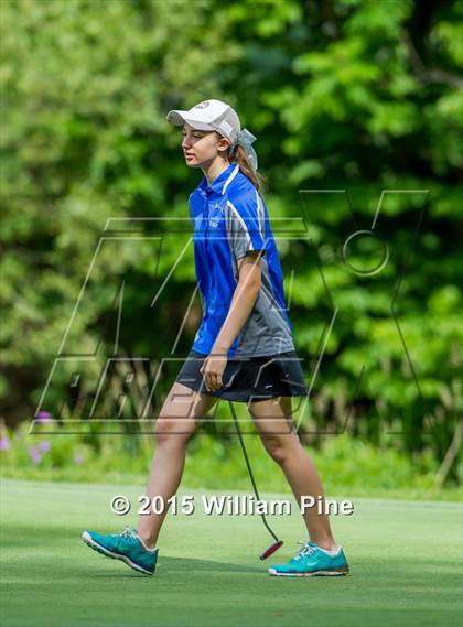Thumbnail 1 in NYSPHSAA Girls Golf Championship (Final Round) photogallery.