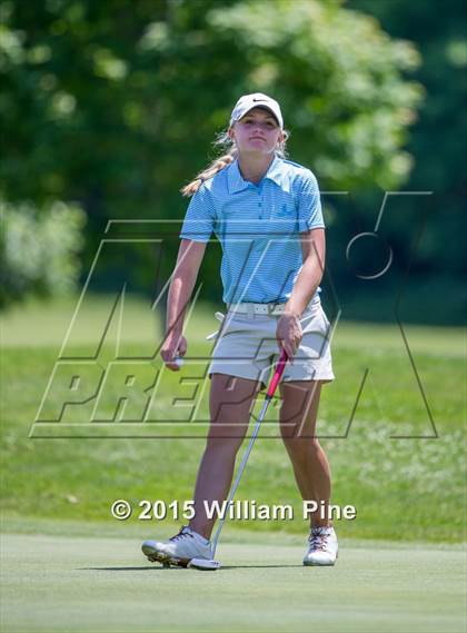 Thumbnail 3 in NYSPHSAA Girls Golf Championship (Final Round) photogallery.