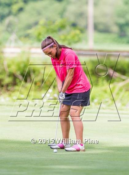 Thumbnail 3 in NYSPHSAA Girls Golf Championship (Final Round) photogallery.