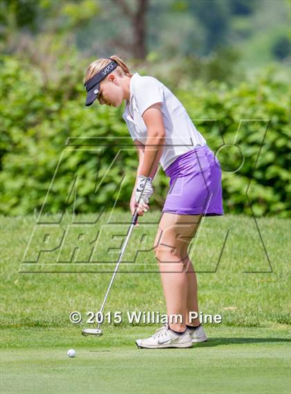 Thumbnail 3 in NYSPHSAA Girls Golf Championship (Final Round) photogallery.