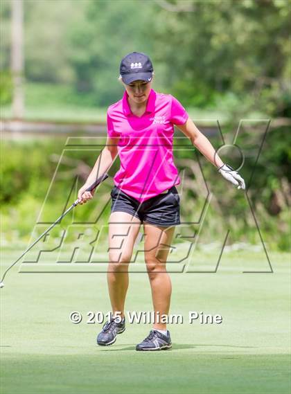 Thumbnail 1 in NYSPHSAA Girls Golf Championship (Final Round) photogallery.