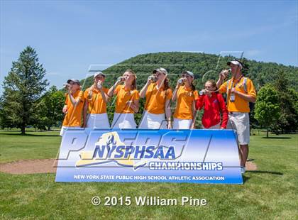 Thumbnail 1 in NYSPHSAA Girls Golf Championship (Final Round) photogallery.