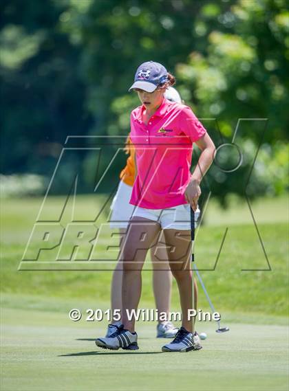 Thumbnail 3 in NYSPHSAA Girls Golf Championship (Final Round) photogallery.