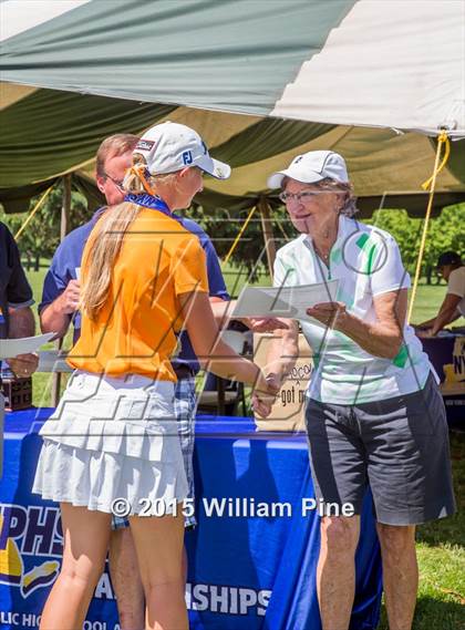 Thumbnail 3 in NYSPHSAA Girls Golf Championship (Final Round) photogallery.