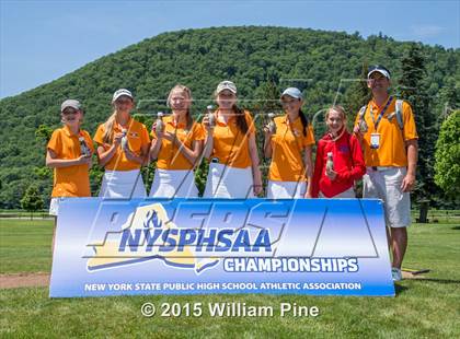 Thumbnail 3 in NYSPHSAA Girls Golf Championship (Final Round) photogallery.