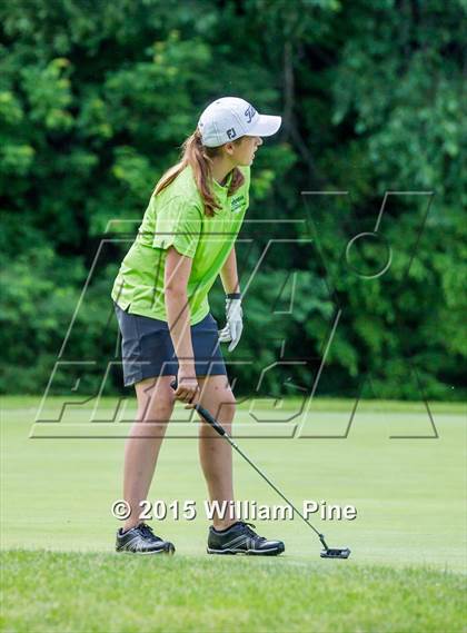 Thumbnail 3 in NYSPHSAA Girls Golf Championship (Final Round) photogallery.