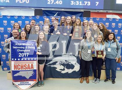 Thumbnail 2 in NCHSAA 1A/2A Swim Finals photogallery.