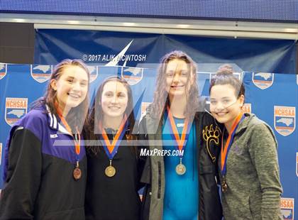 Thumbnail 3 in NCHSAA 1A/2A Swim Finals photogallery.