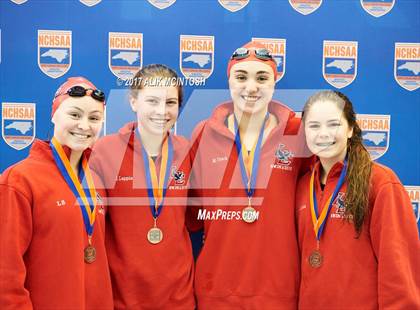 Thumbnail 1 in NCHSAA 1A/2A Swim Finals photogallery.