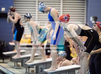 Thumbnail 1 in NCHSAA 1A/2A Swim Finals photogallery.