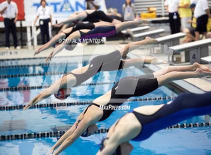 Thumbnail 1 in NCHSAA 1A/2A Swim Finals photogallery.