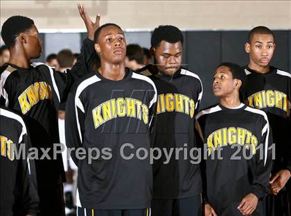 Thumbnail 1 in Uniondale vs White Plains (Harry Jefferson Holiday Showcase) photogallery.