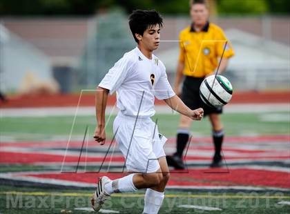 Thumbnail 1 in Neuqua Valley vs Fort Zumwalt South (Gateway City Soccer Classic) photogallery.