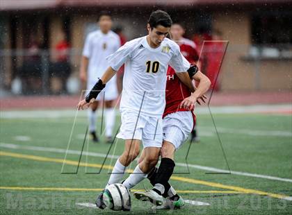Thumbnail 2 in Neuqua Valley vs Fort Zumwalt South (Gateway City Soccer Classic) photogallery.