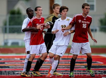 Thumbnail 2 in Neuqua Valley vs Fort Zumwalt South (Gateway City Soccer Classic) photogallery.