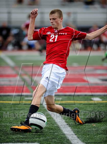 Thumbnail 2 in Neuqua Valley vs Fort Zumwalt South (Gateway City Soccer Classic) photogallery.