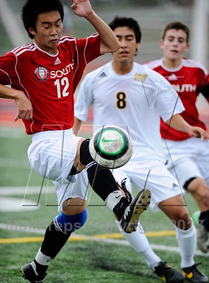 Thumbnail 2 in Neuqua Valley vs Fort Zumwalt South (Gateway City Soccer Classic) photogallery.