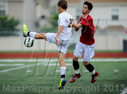 Thumbnail 3 in Neuqua Valley vs Fort Zumwalt South (Gateway City Soccer Classic) photogallery.