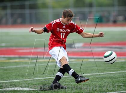 Thumbnail 2 in Neuqua Valley vs Fort Zumwalt South (Gateway City Soccer Classic) photogallery.