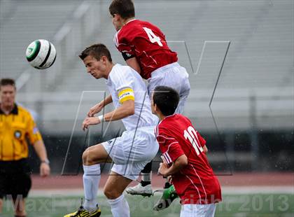 Thumbnail 2 in Neuqua Valley vs Fort Zumwalt South (Gateway City Soccer Classic) photogallery.