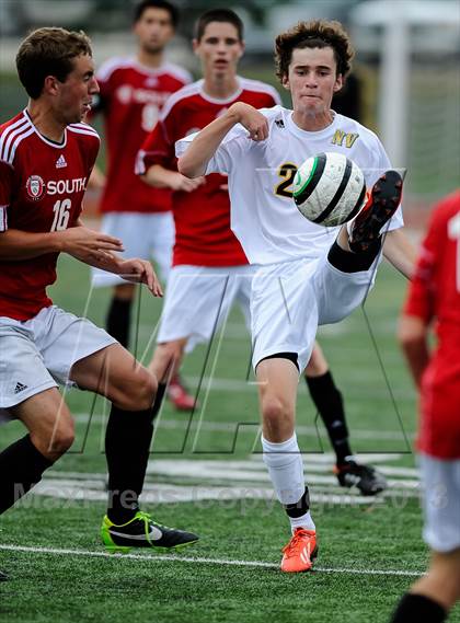 Thumbnail 3 in Neuqua Valley vs Fort Zumwalt South (Gateway City Soccer Classic) photogallery.