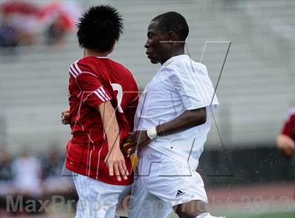 Thumbnail 3 in Neuqua Valley vs Fort Zumwalt South (Gateway City Soccer Classic) photogallery.