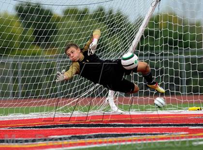 Thumbnail 2 in Neuqua Valley vs Fort Zumwalt South (Gateway City Soccer Classic) photogallery.