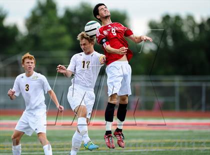Thumbnail 3 in Neuqua Valley vs Fort Zumwalt South (Gateway City Soccer Classic) photogallery.