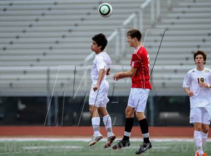 Thumbnail 3 in Neuqua Valley vs Fort Zumwalt South (Gateway City Soccer Classic) photogallery.