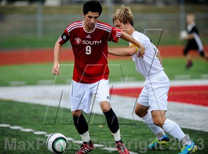 Thumbnail 2 in Neuqua Valley vs Fort Zumwalt South (Gateway City Soccer Classic) photogallery.