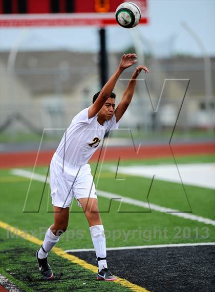 Thumbnail 1 in Neuqua Valley vs Fort Zumwalt South (Gateway City Soccer Classic) photogallery.