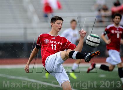 Thumbnail 2 in Neuqua Valley vs Fort Zumwalt South (Gateway City Soccer Classic) photogallery.