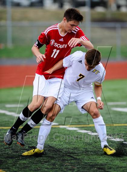 Thumbnail 2 in Neuqua Valley vs Fort Zumwalt South (Gateway City Soccer Classic) photogallery.