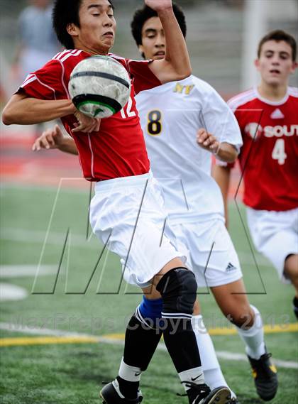 Thumbnail 3 in Neuqua Valley vs Fort Zumwalt South (Gateway City Soccer Classic) photogallery.