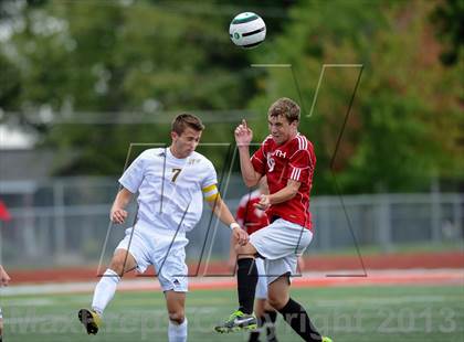 Thumbnail 1 in Neuqua Valley vs Fort Zumwalt South (Gateway City Soccer Classic) photogallery.