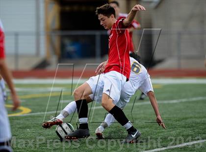 Thumbnail 2 in Neuqua Valley vs Fort Zumwalt South (Gateway City Soccer Classic) photogallery.