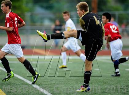 Thumbnail 1 in Neuqua Valley vs Fort Zumwalt South (Gateway City Soccer Classic) photogallery.