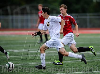 Thumbnail 2 in Neuqua Valley vs Fort Zumwalt South (Gateway City Soccer Classic) photogallery.