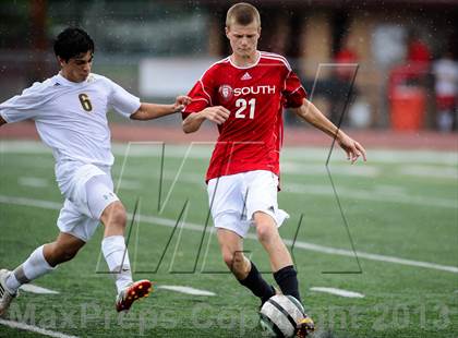 Thumbnail 1 in Neuqua Valley vs Fort Zumwalt South (Gateway City Soccer Classic) photogallery.