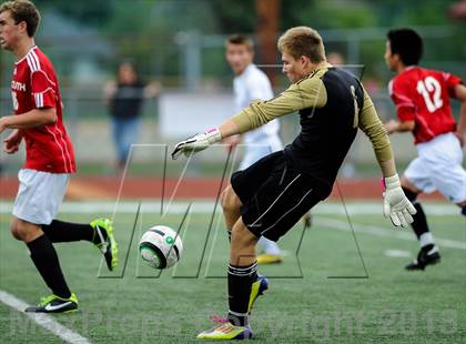 Thumbnail 3 in Neuqua Valley vs Fort Zumwalt South (Gateway City Soccer Classic) photogallery.