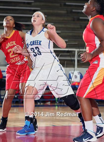 Thumbnail 1 in Yates vs. Cypress Creek (McDonald's Texas Invitational) photogallery.