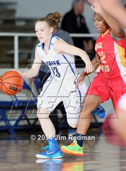Thumbnail 2 in Yates vs. Cypress Creek (McDonald's Texas Invitational) photogallery.