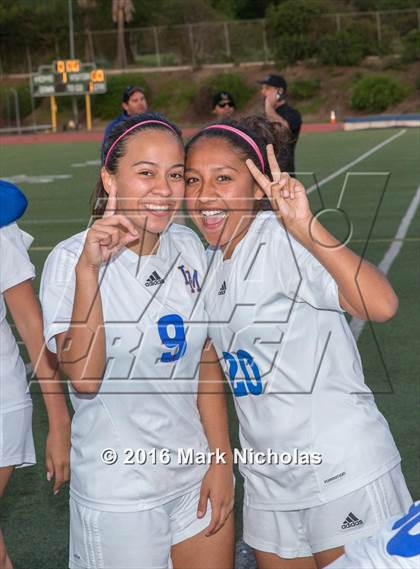 Thumbnail 1 in La Mirada vs. Moorpark (CIF D4 Regional Final) photogallery.