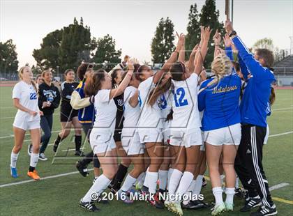 Thumbnail 2 in La Mirada vs. Moorpark (CIF D4 Regional Final) photogallery.