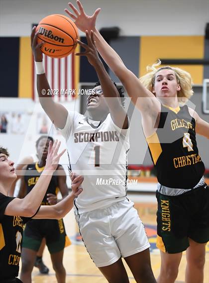 Thumbnail 2 in Desert Edge vs. Gilbert Christian (North Valley Shootout) photogallery.