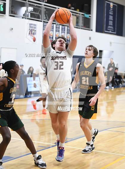 Thumbnail 2 in Desert Edge vs. Gilbert Christian (North Valley Shootout) photogallery.