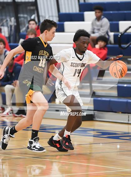 Thumbnail 3 in Desert Edge vs. Gilbert Christian (North Valley Shootout) photogallery.