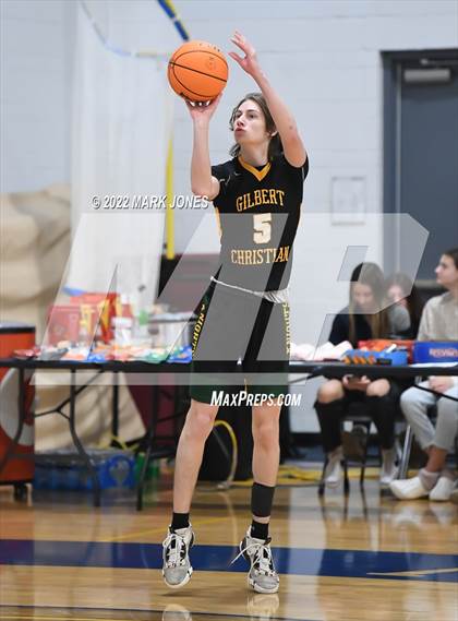 Thumbnail 2 in Desert Edge vs. Gilbert Christian (North Valley Shootout) photogallery.