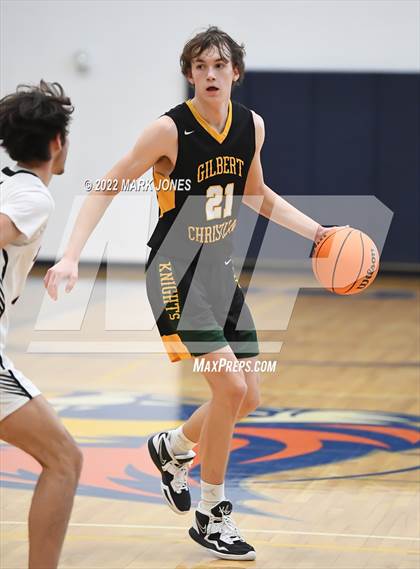 Thumbnail 1 in Desert Edge vs. Gilbert Christian (North Valley Shootout) photogallery.